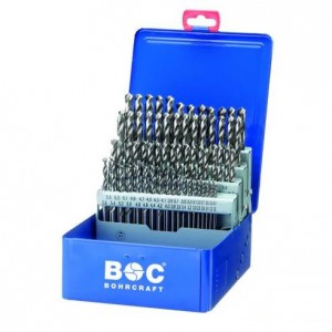 Grąžtų metalui rinkinys BOHRCRAFT 1120 MG210 HSS-G 2,0-10 mm 81 vnt.