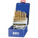 Grąžtų metalui rinkinys BOHRCRAFT 1130 MT13 HSS-TiN 1,0-13 mm 25 vnt.