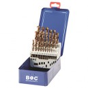 Grąžtų metalui rinkinys BOHRCRAFT 1140 ME13 HSS-E 1,0-13 mm 25 vnt.
