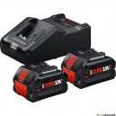 Krovimo komplektas BOSCH ProCORE18V+ 2x8,0Ah + GAL 18V160