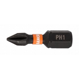 Sukimo antgalis BAHCO 661M Impact Torsion PH2x25 mm 2 vnt.