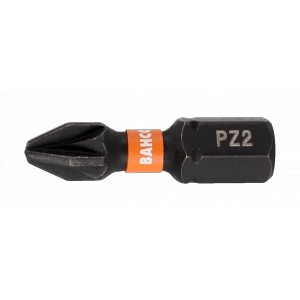 Sukimo antgalis BAHCO 661M Impact Torsion PZ2x25 mm 2 vnt.