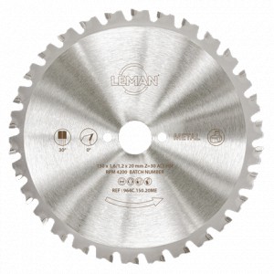 Diskas metalui LEMAN Classic  UltraCut 185x30 mm Z36