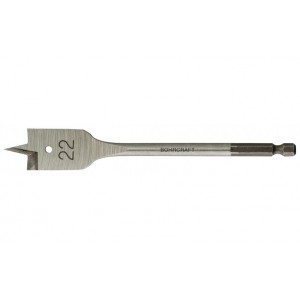 BOHRCRAFT grąžtas medienai plunksninis 40 x 160 mm 1/4"
