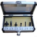 LEMAN frezų medienai rinkinys 6 vnt.