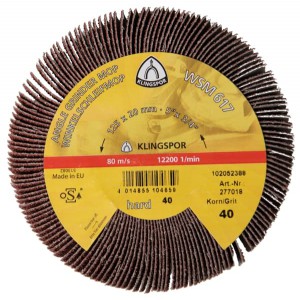Lapelinis diskas KLINGSPOR WSM617 125 mm M14 Nr.80