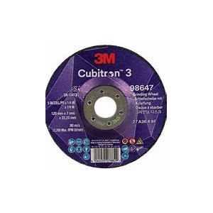 3M Cubitron III diskas &scaron;lifavimo 125 x 7,0 x 22,2 mm