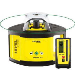 Lazerinis rotacinis nivelyras NIVEL SYSTEM NL500G Digital