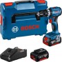Baterinis smūginis gręžtuvas BOSCH GSB 18V-45 Profesional