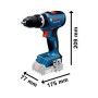 Baterinis smūginis gręžtuvas BOSCH GSB 18V-65 Profesional