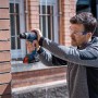 Baterinis smūginis gręžtuvas BOSCH GSB 18V-90 C Profesional