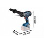 Baterinis smūginis gręžtuvas BOSCH BiTURBO GSB 18V-150 C Profesional