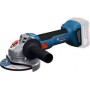 Bosch GWS 18V-8 Solo Profesional baterinis kampinis šlifuoklis 125 mm