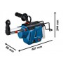 Dulkių nusiurbimo sistema BOSCH GDE 18V-26 D Profesional