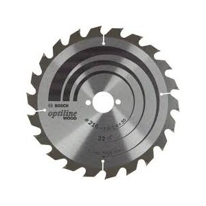 BOSCH Optiline diskas medienos pjovimui 216 x 30 mm Z22