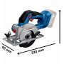 Baterinis diskinis pjūklas BOSCH GKS 18V-51 Solo Profesional