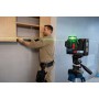 Lazerinis nivelyras BOSCH GLL 18V-120-33 CG Solo Profesional
