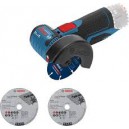 Bosch GWS 12V-76 V-EC Solo Profesional baterinis kampinis &scaron;lifuoklis 76 mm