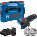 Baterinis kampinis šlifuoklis BOSCH GWS 12V-76 V-EC Profesional