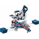 Baterinis skersavimo pjūklas BOSCH BiTURBO GCM 18V-216 D Solo Profesional
