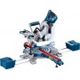 Baterinis skersavimo pjūklas BOSCH GCM BiTURBO 18V-254 D Solo Profesional