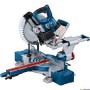 Baterinis skersavimo pjūklas BOSCH GCM BiTURBO 18V-254 D Solo Profesional