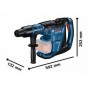 Baterinis perforatorius BOSCH GBH 18V-40 C Solo Profesional