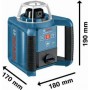 Rotacinis lazerinis nivelyras BOSCH GRL 300 HV Profesional