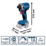 Baterinis smūginis suktuvas BOSCH GDR 18V-215 Solo Profesional