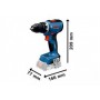 Baterinis gręžtuvas BOSCH GSR 18V-65 Profesional