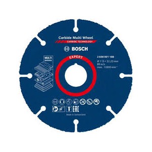Diskas universalus BOSCH Carbide Multi Wheel 125 mm 