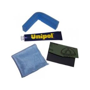 OSBORN Unipol Acrylic poliravimo rinkinys stiklui ir plastikui 4 vnt.