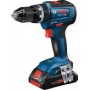 Baterinis smūginis gręžtuvas BOSCH GSB 18V-55 SOLO Profesional