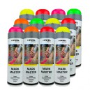Dažai aerozoliniai NIVEL SYSTEM Mark Master oranžinės spalvos