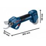 Baterinis sekatorius BOSCH GGP 12V-25 Solo Profesional