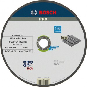 Pjovimo diskas BOSCH Pro LongLife 230x2,0x22,2 mm