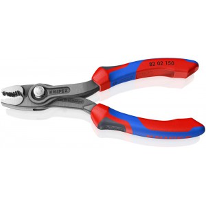Replės santechninės KNIPEX 82 02 150 TwinGrip 150 mm