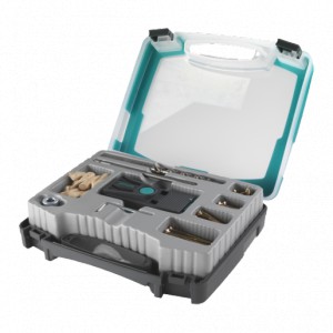 Rinkinys paslėptiems sujungimams WOLFCRAFT 55 vnt.