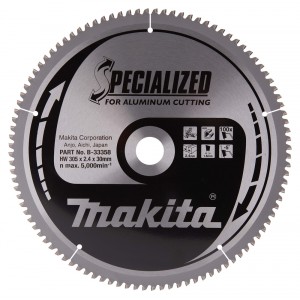 Diskas aliuminio pjovimui MAKITA Specialized 305x30 mm Z100