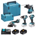 Baterinių įrankių komplektas MAKITA LXT DLX4200JX1
