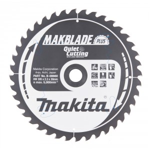 MAKITA Makblade Plus diskas medienos pjovimui 305 x 30 mm Z40