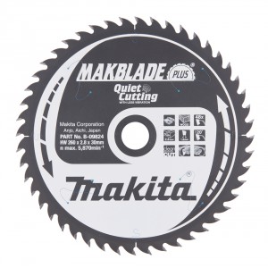 Diskas medienos pjovimui MAKITA Makblade Plus 260x30 mm Z48