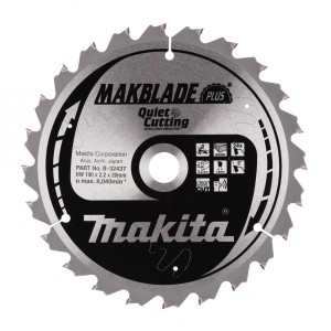 Diskas medienos pjovimui MAKITA Makblade Plus 190x20 mm Z24