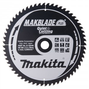 Diskas medienos pjovimui MAKITA Makblade Plus 305x30 mm Z60