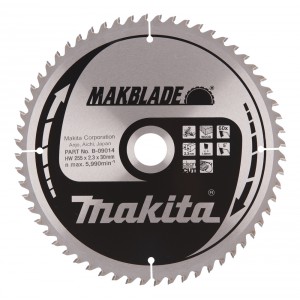 Diskas medienos pjovimui MAKITA Makblade 255x30 mm Z60