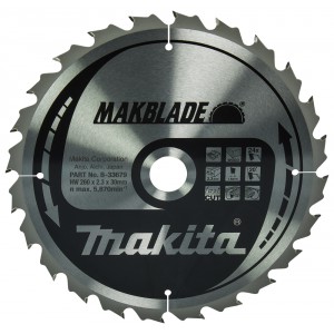 Diskas medienos pjovimui MAKITA Makblade 260x30 mm Z24