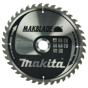 Diskas medienos pjovimui MAKITA Makblade 260x30 mm Z40