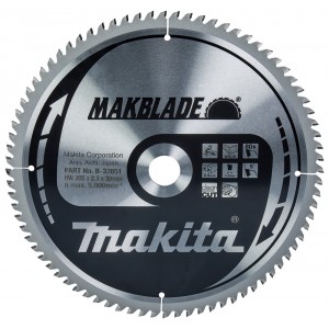 Diskas medienos pjovimui MAKITA Makblade 305x30 mm Z80