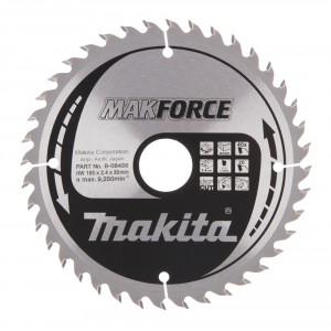 Diskas medienos pjovimui MAKITA Makforce 165x30 mm Z40