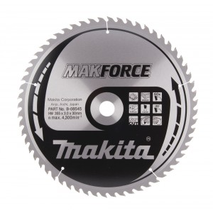 Diskas medienos pjovimui MAKITA Makforce 355x30 mm Z60